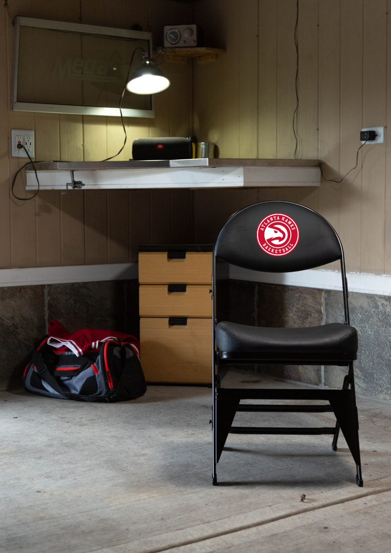 Atlanta Hawks X-Frame Courtside Folding Chair