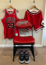 Chicago Bulls Hardwood Classics NBA Logo Chair
