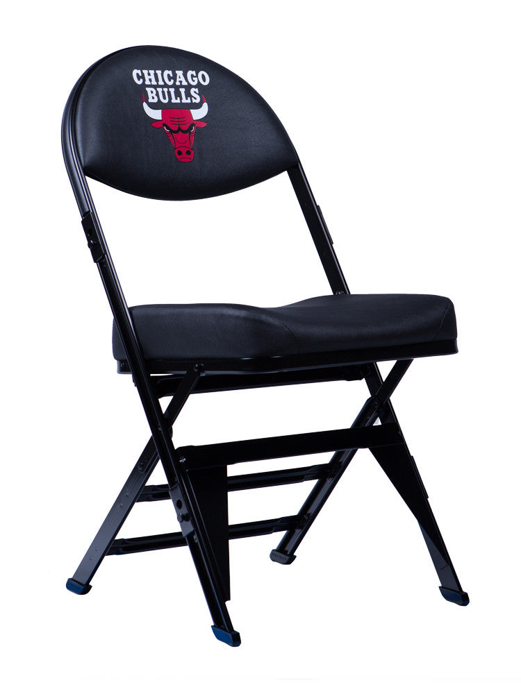 Chicago Bulls X-Frame Courtside Folding Chair