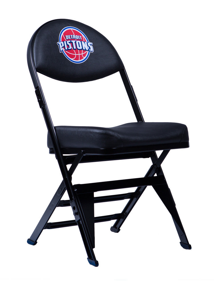 Detroit Pistons X-Frame Courtside Folding Chair