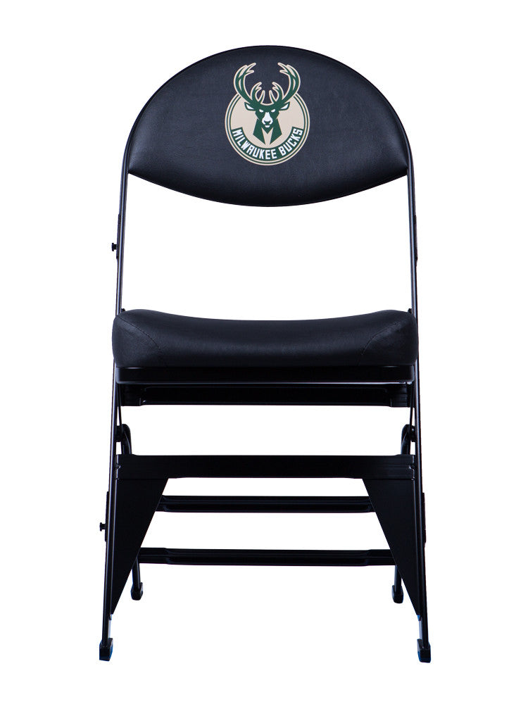 Milwaukee Bucks X-Frame Courtside Folding Chair