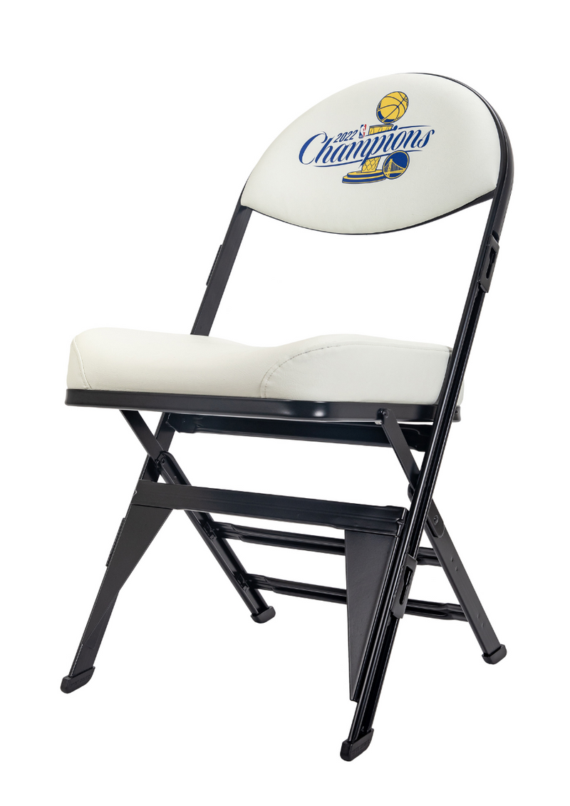 2022 NBA Championship Chair - Golden State Warriors (White)