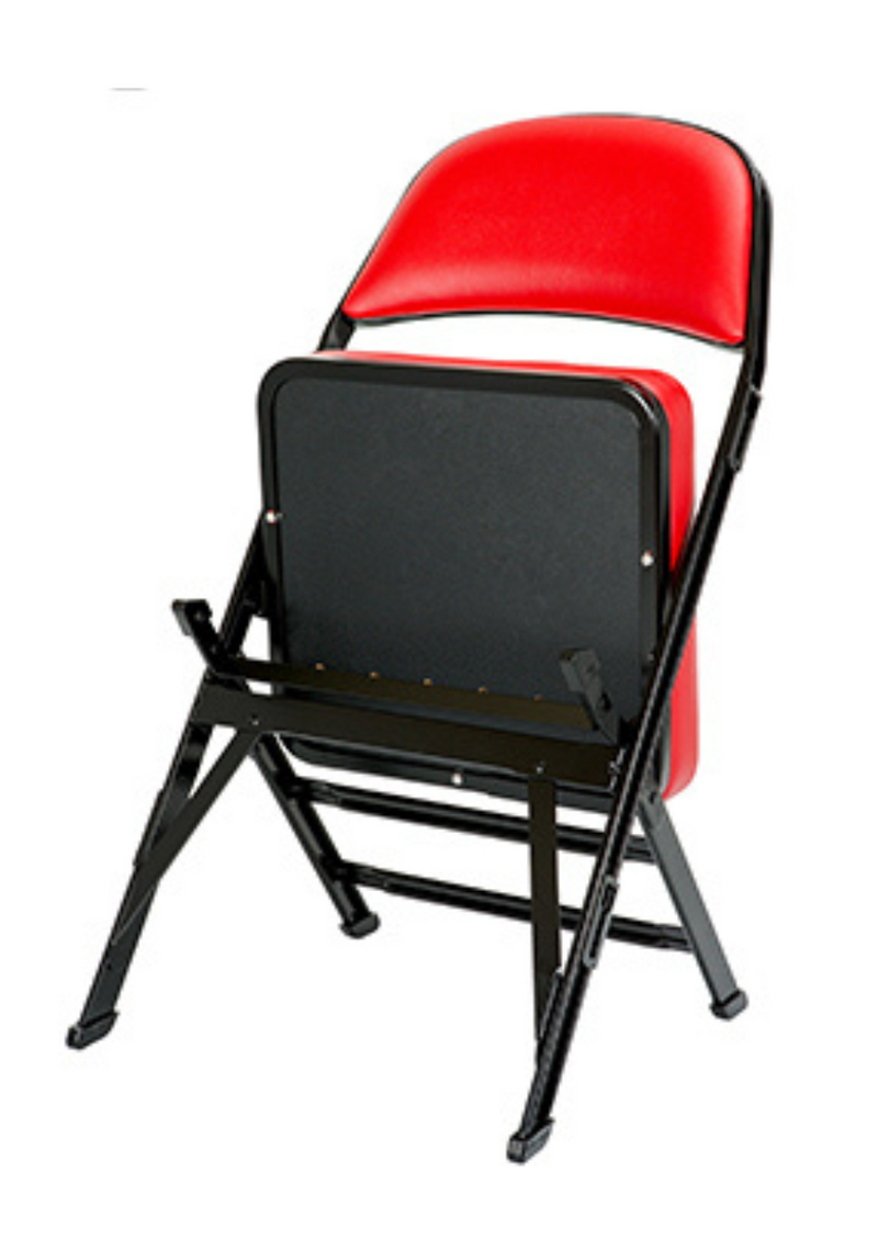 GS100 - Black Padded Folding Chair