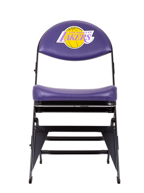 Los Angeles Lakers Hardwood Classics NBA Logo Chair - Purple